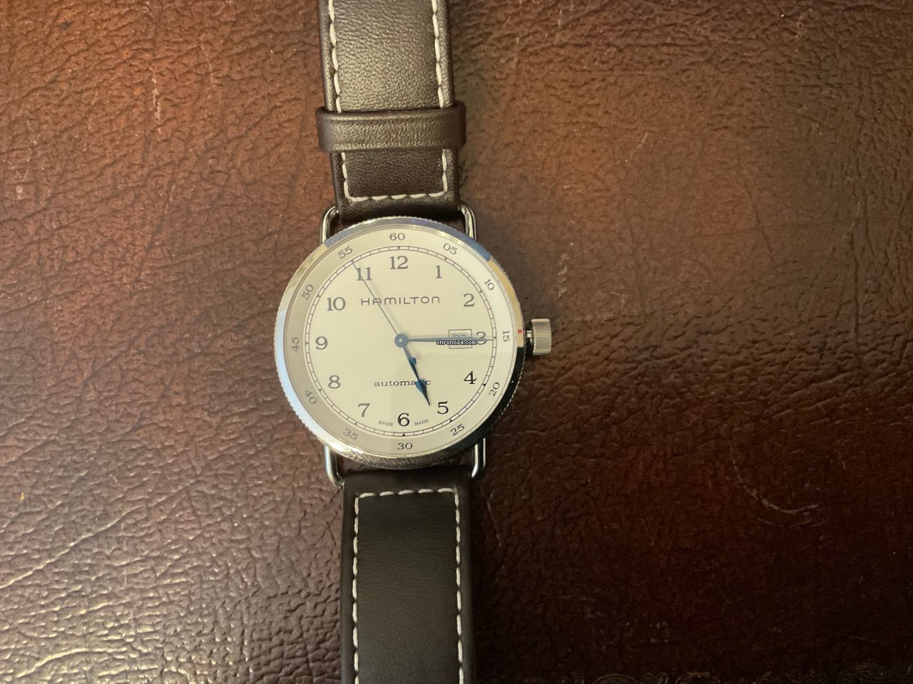 Hamilton Khaki Navy Pioneer Mens watch Unisex Automatic Steel H77715553 7