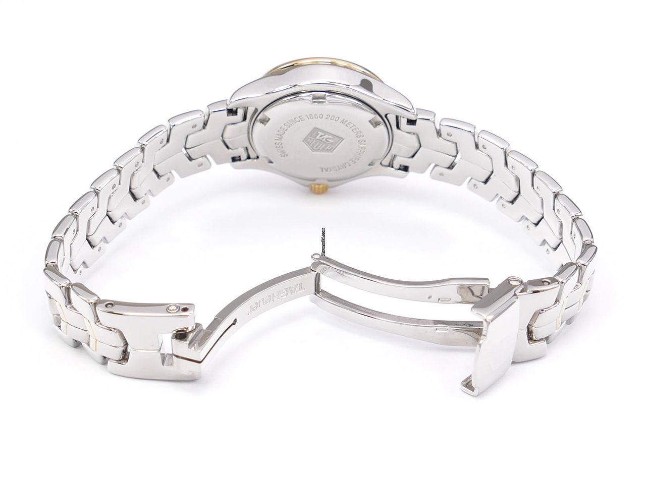 TAG Heuer Link Lady Womens watch Quartz Gold Steel WJF1352.BB0581 7