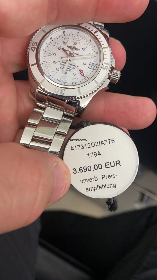 Breitling Superocean II 36 Womens watch Automatic Steel A17312D2 A775-179A 7