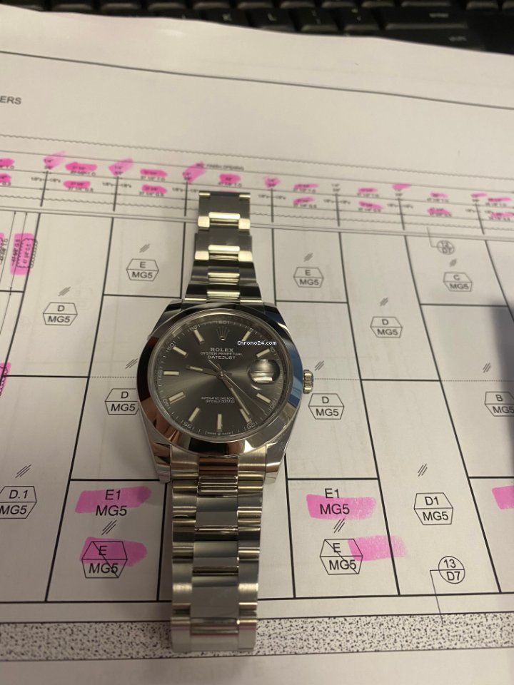 Rolex Datejust 41 Mens watch Unisex Steel Automatic 126300 dkrij 7