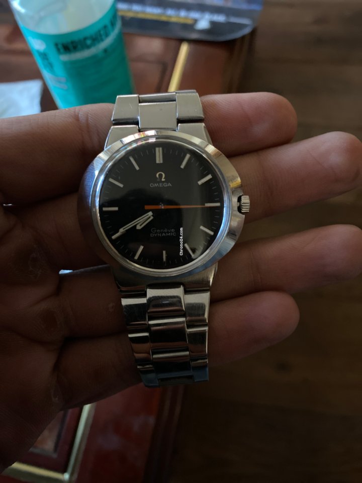 Omega Geneve Mens watch Unisex Automatic Steel 166.039 7