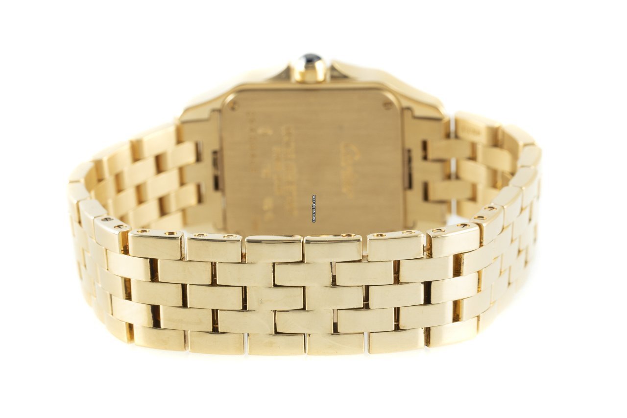 Cartier Santos Demoiselle Mens watch Unisex Quartz Yellow gold W25062X9 7