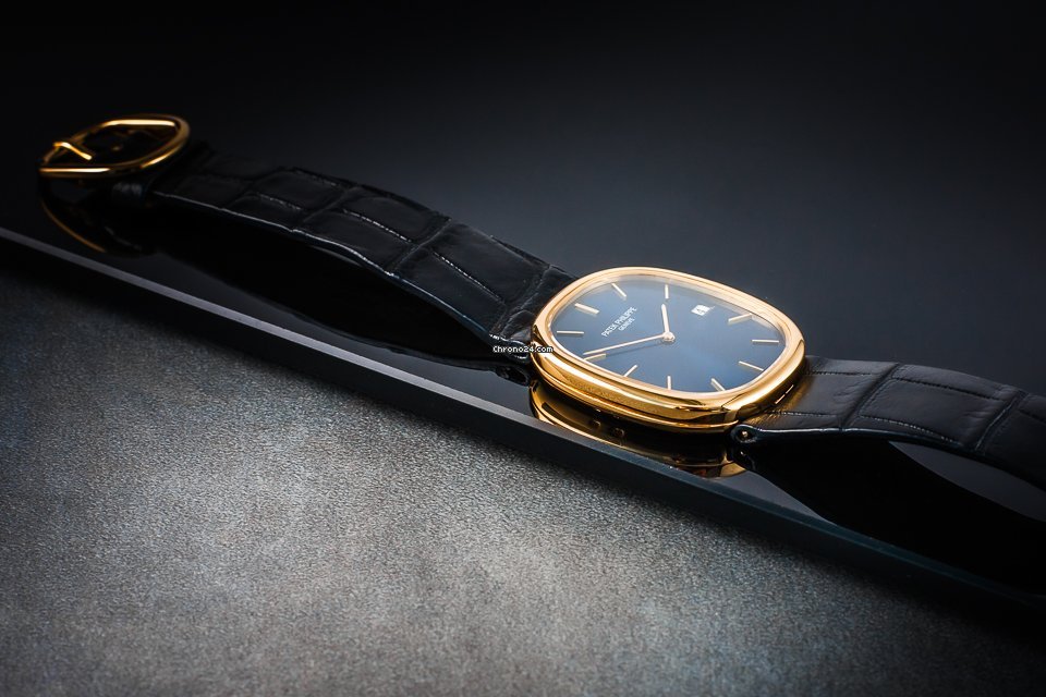 Patek Philippe Golden Ellipse Mens watch Unisex Quartz Yellow gold 3747 7