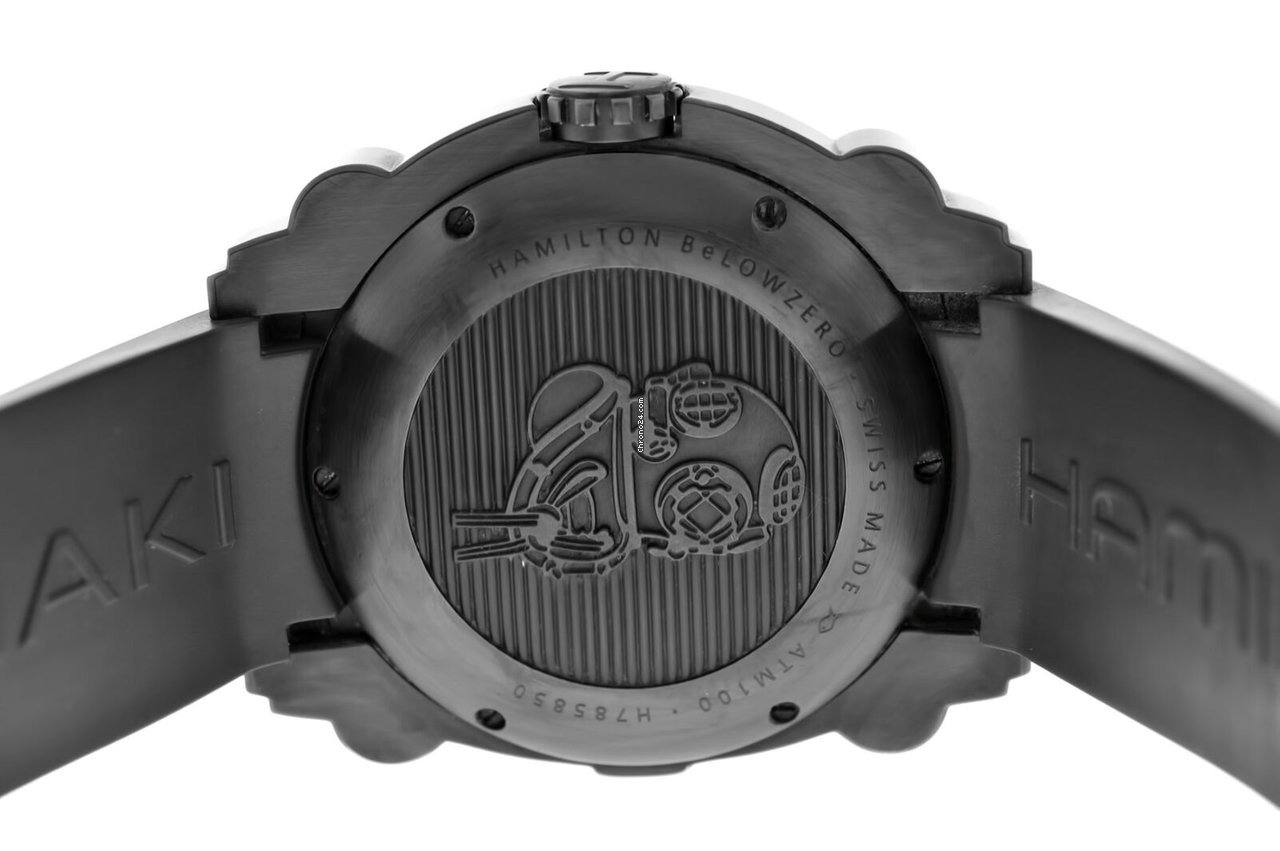 Hamilton Khaki Navy BeLOWZERO Mens watch Unisex Automatic Steel H785850 7
