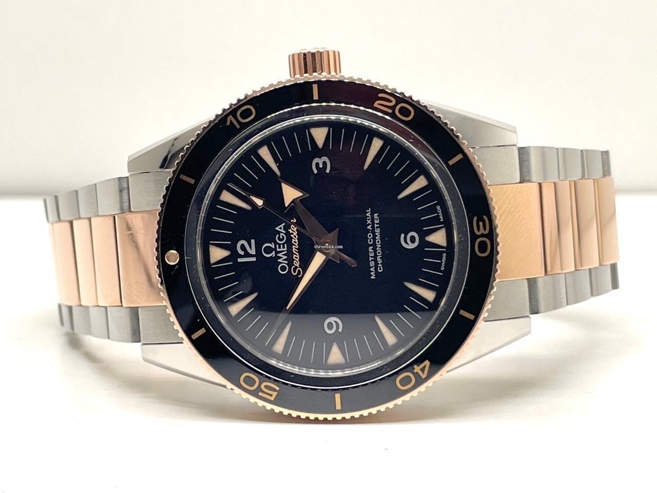 Omega Seamaster 300 Automatic Gold Steel 2332041210100 7