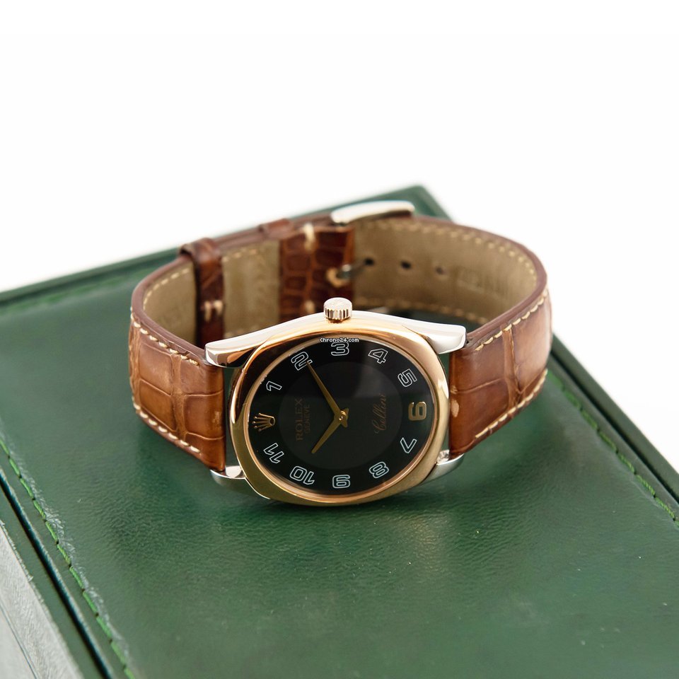 Rolex Cellini Danaos Mens watch Unisex Rose gold Manual winding 4233 7
