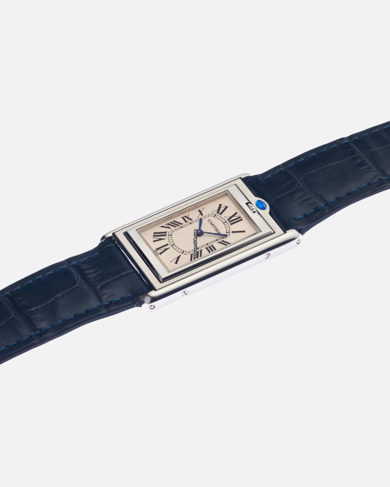 Cartier Tank Mens watch Unisex Manual winding Steel 2390 7