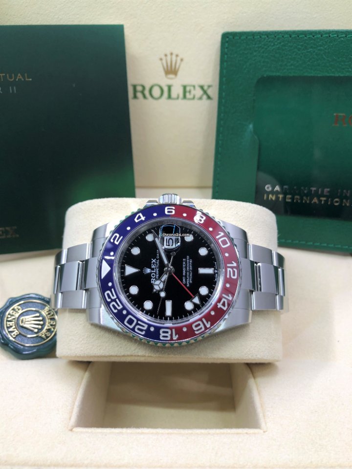 Rolex GMT-Master II Mens watch Unisex Steel Automatic 126710blro-0002 7