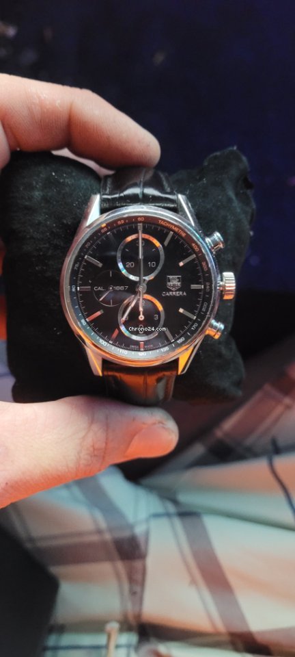TAG Heuer Carrera Calibre 1887 Mens watch Unisex Automatic Steel CAR2110.FC6266 7