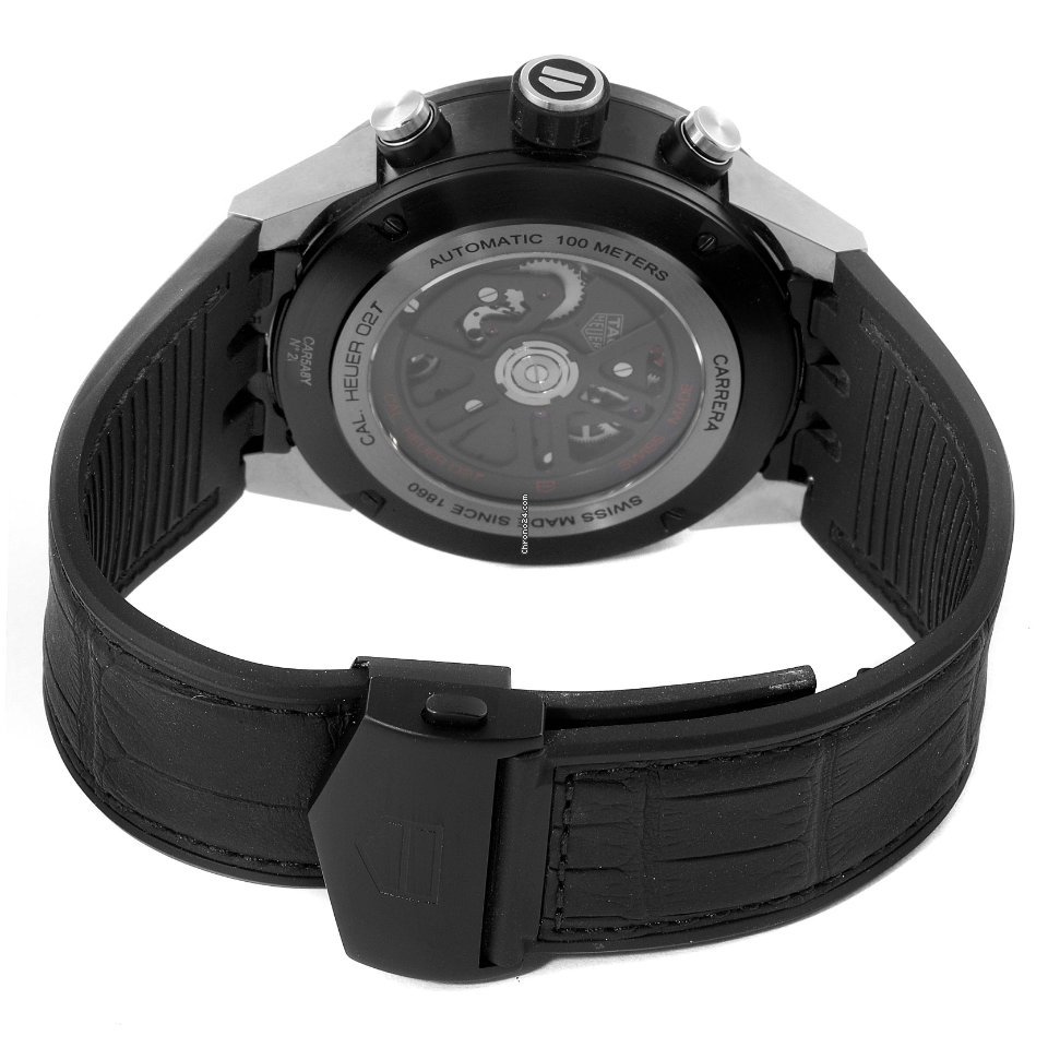 TAG Heuer Carrera Heuer-02T Mens watch Unisex Automatic Titanium CAR5A8Y.FC6377 7