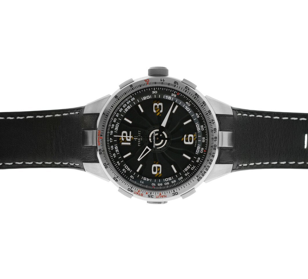 Perrelet Turbine Pilot Mens watch Unisex Automatic Steel A1085 1 7
