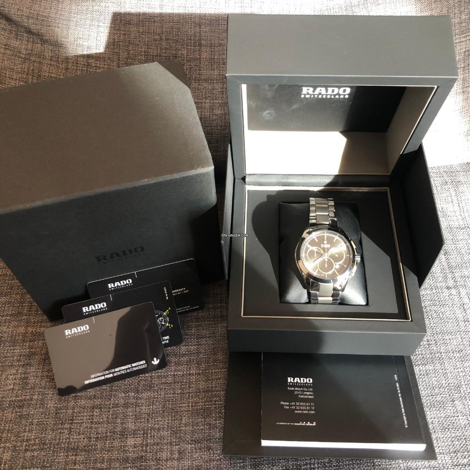 Rado HyperChrome Mens watch Unisex Automatic Ceramic R32276112 7