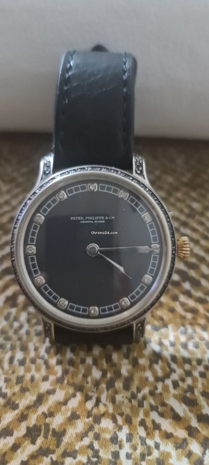 Patek Philippe Mens watch Unisex Silver Plata 950 7