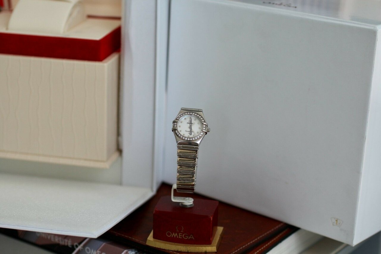 Omega Constellation Quartz Womens watch Quartz Steel 1465.71.00 7