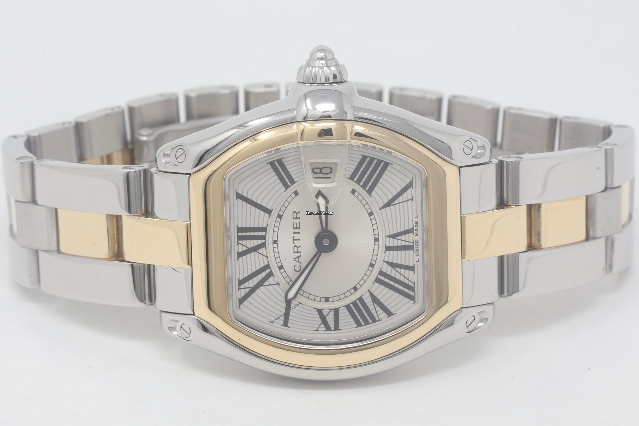 Cartier Roadster Womens watch Quartz Gold Steel 2675 7