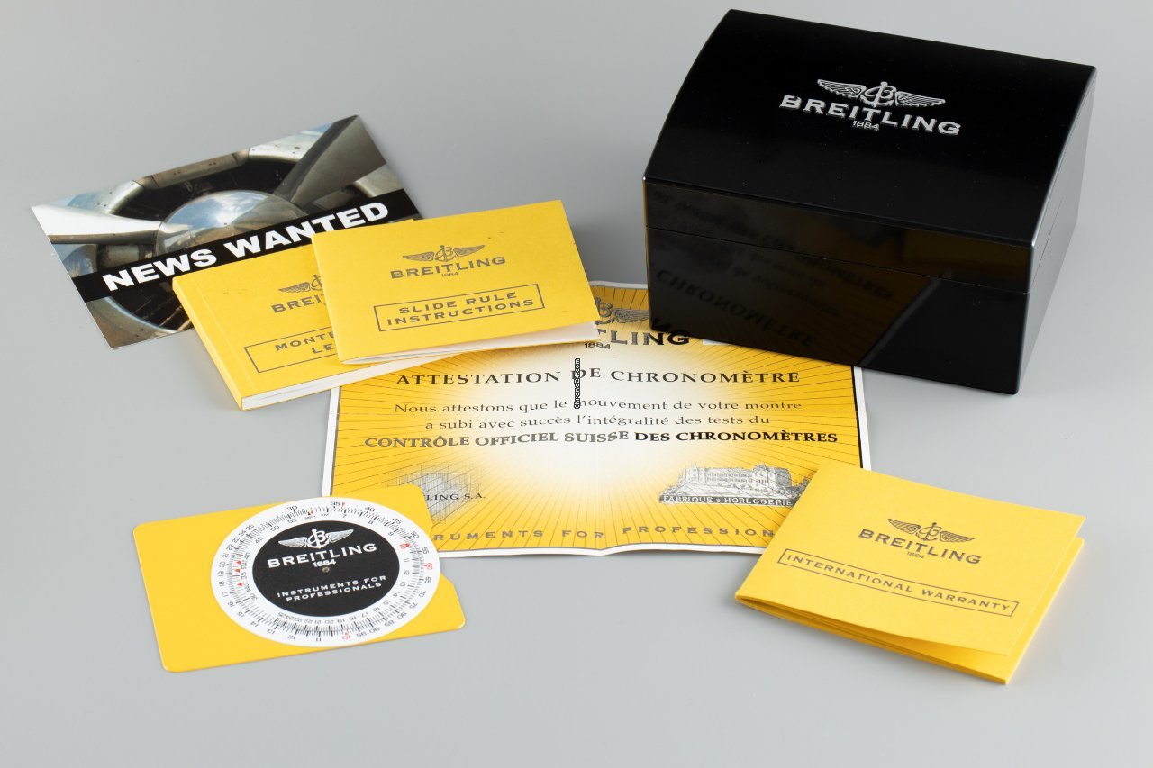 Breitling Montbrillant Legende Mens watch Unisex Automatic Gold Steel C23340 7