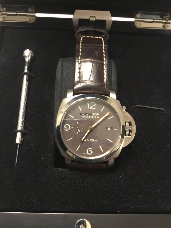 Panerai Luminor Marina Automatic Mens watch Unisex Automatic Titanium BB 1408602 7