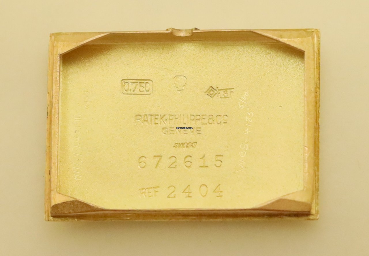 Patek Philippe Vintage Mens watch Unisex Manual winding Yellow gold 2404 7