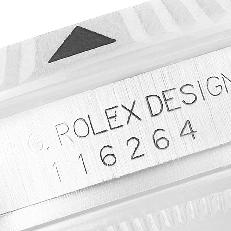 Rolex Datejust Turn-O-Graph Mens watch Unisex Steel Automatic 116264 7