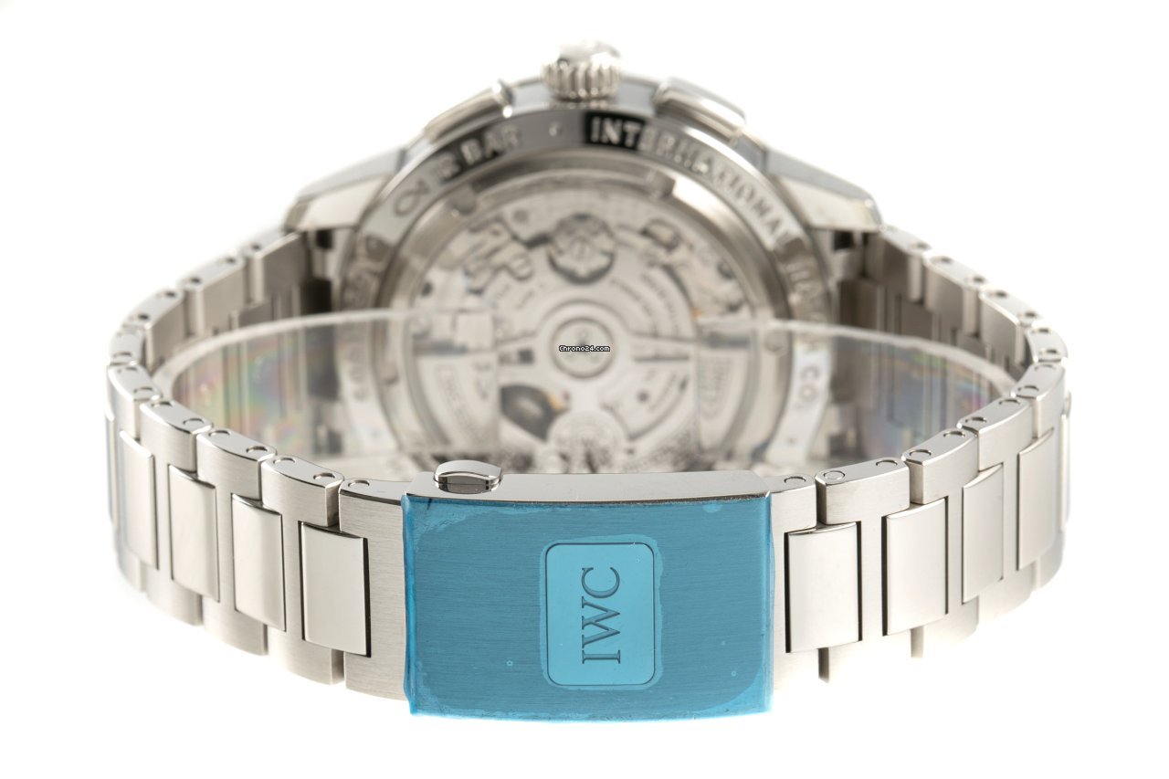 IWC Ingenieur Chronograph Mens watch Unisex Automatic Steel IW380801 7