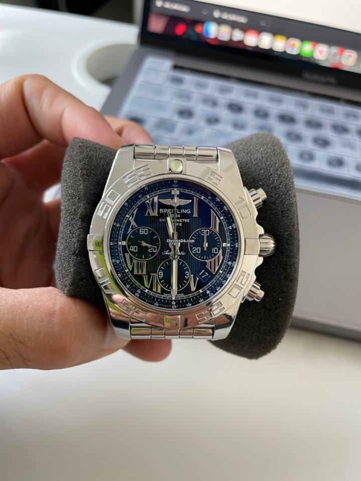 Breitling Chronomat 44 Mens watch Unisex Automatic Steel AB0110121B2A1 7