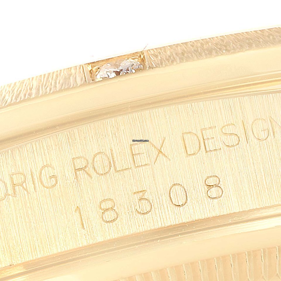 Rolex Day-Date 36 Mens watch Unisex Yellow gold Automatic 18308 7
