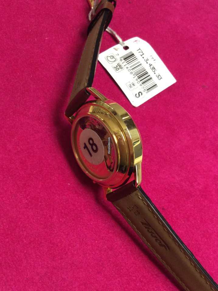 Tissot Bridgeport Mens watch Unisex Automatic Yellow gold T71.3.435.33 7