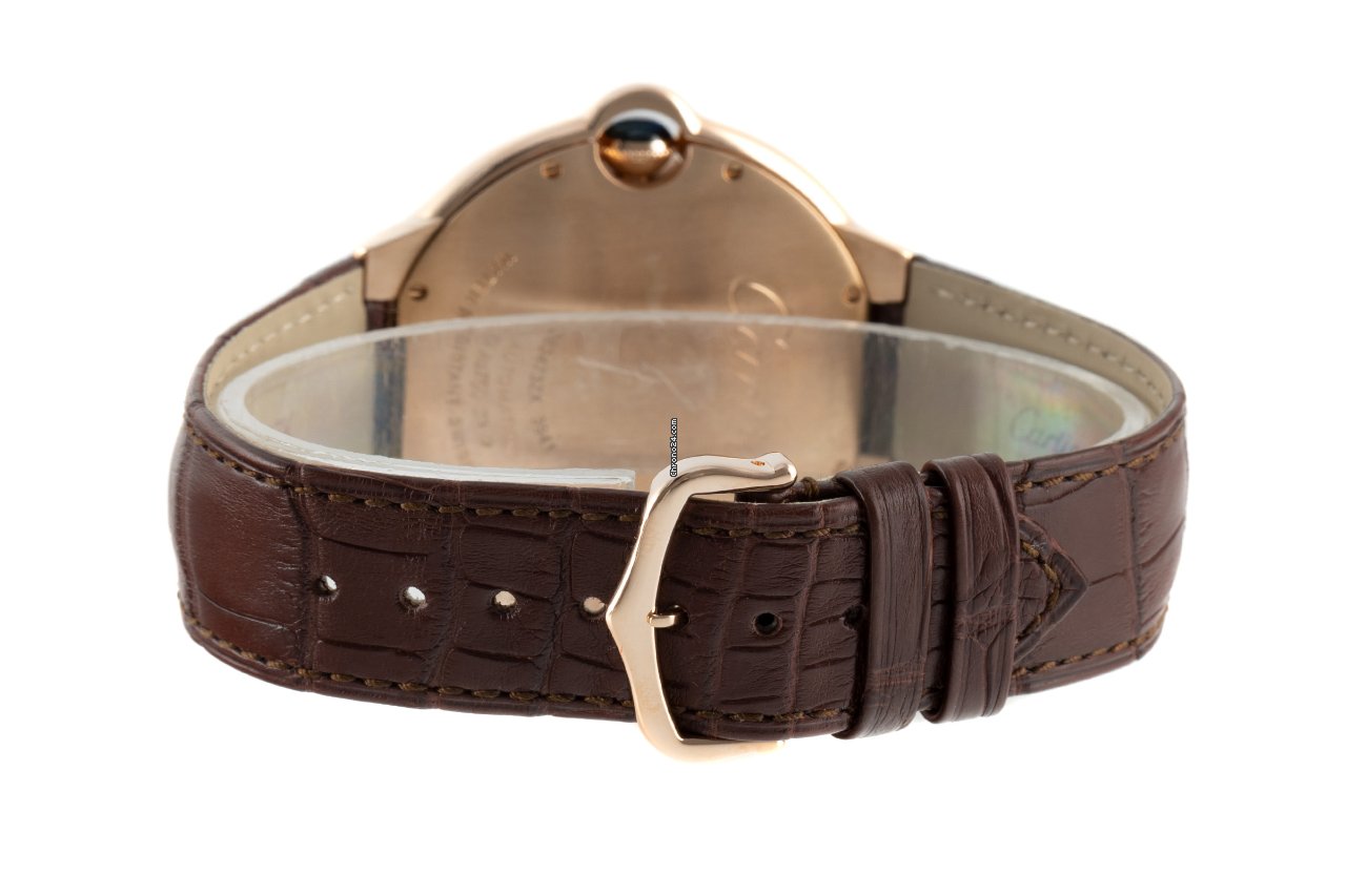 Cartier Ballon Bleu Mens watch Unisex Automatic Red gold 3941 7