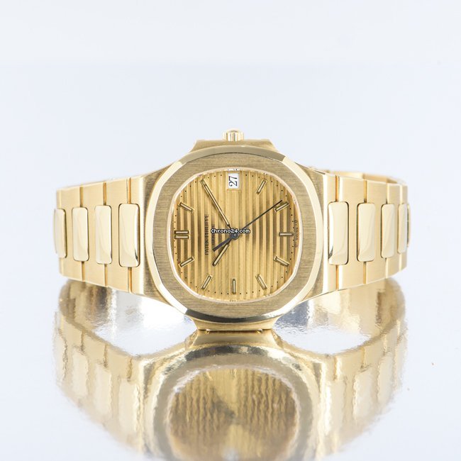 Patek Philippe Nautilus Mens watch Unisex Quartz Yellow gold 3900 001 7