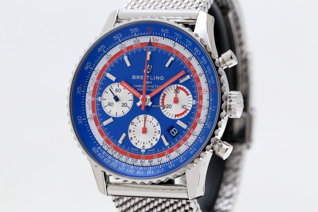 Breitling Navitimer Mens watch Unisex Automatic Steel AB01212B1C1A1 7