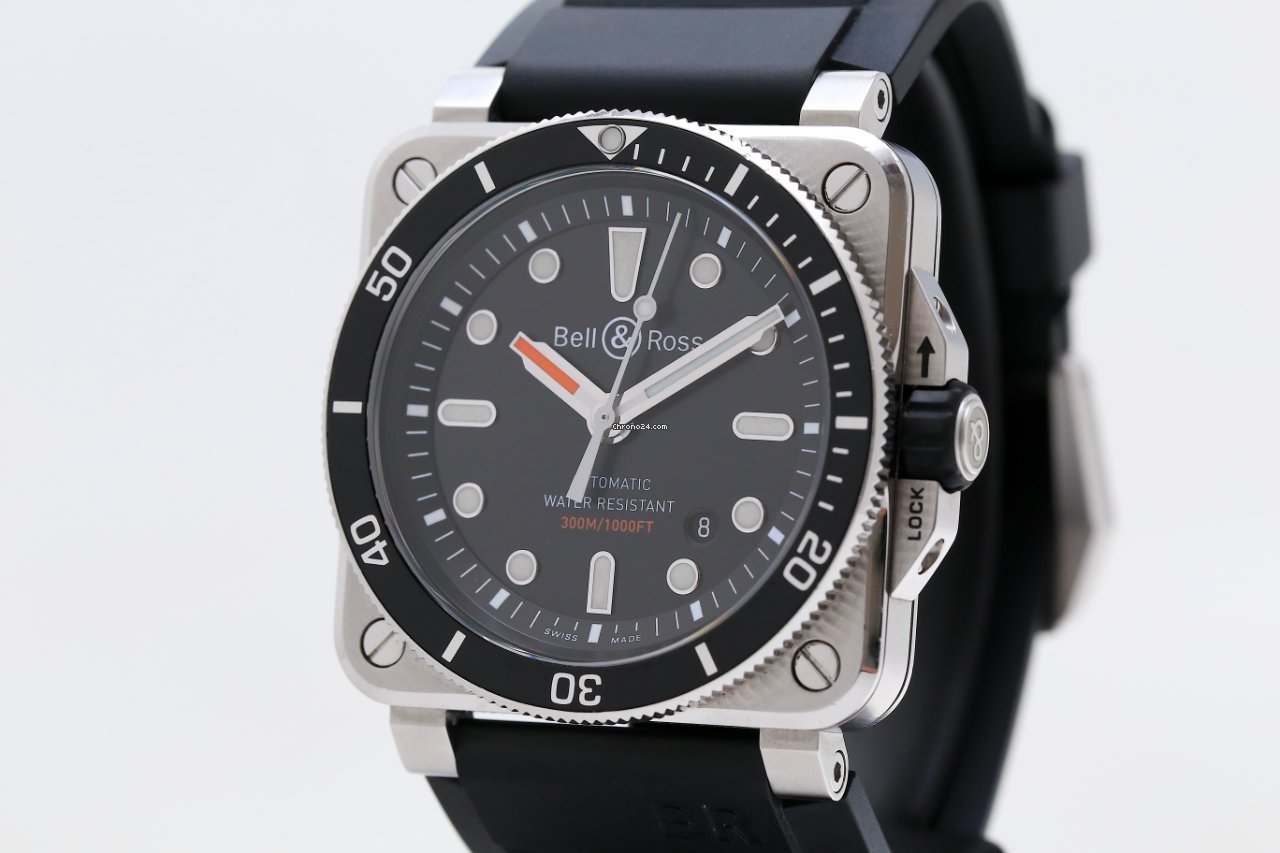 Bell & Ross BR 03-92 Steel Mens watch Unisex Automatic Steel BR0392-D-BL-ST SRB 7