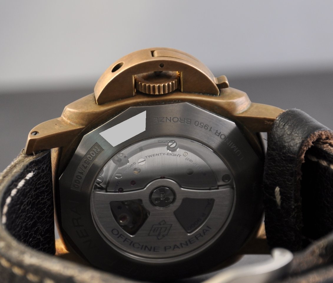 Panerai Special Editions Mens watch Unisex Automatic Bronze PAM 00382 7
