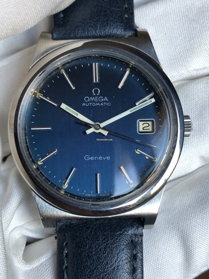 Omega Geneve Mens watch Unisex Automatic Steel 166.0168 7