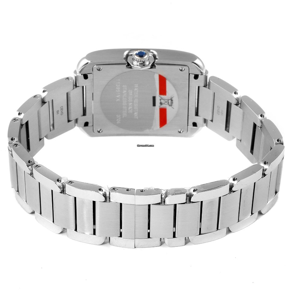 Cartier Tank Anglaise Womens watch Quartz Steel W4TA0004 7