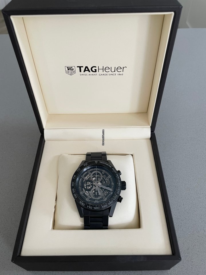 TAG Heuer Carrera Calibre HEUER 01 Mens watch Unisex Automatic Ceramic CAR2A91.FT6071 7