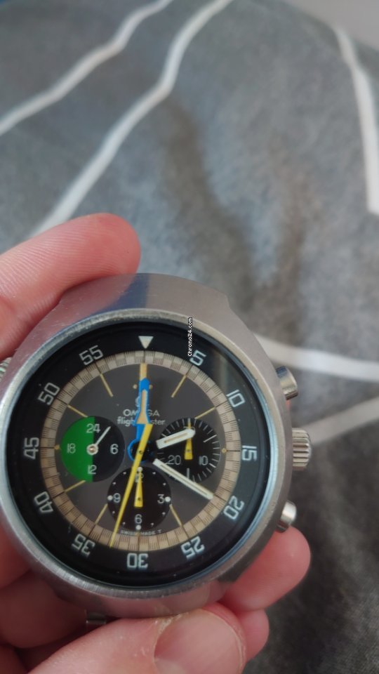 Omega Flightmaster Mens watch Unisex Manual winding Steel 145.013 7