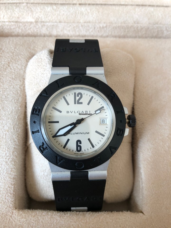 Bulgari Diagono Mens watch Unisex Automatic Aluminum AL 38 A 7