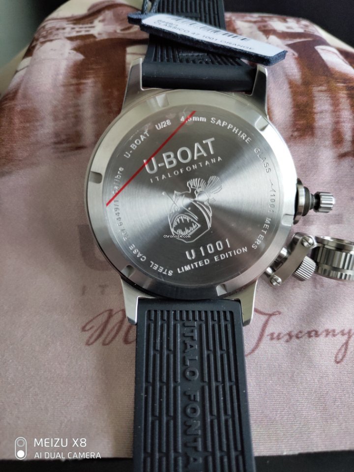 U-Boat U-1001 Mens watch Unisex Automatic Steel 6449 1 7