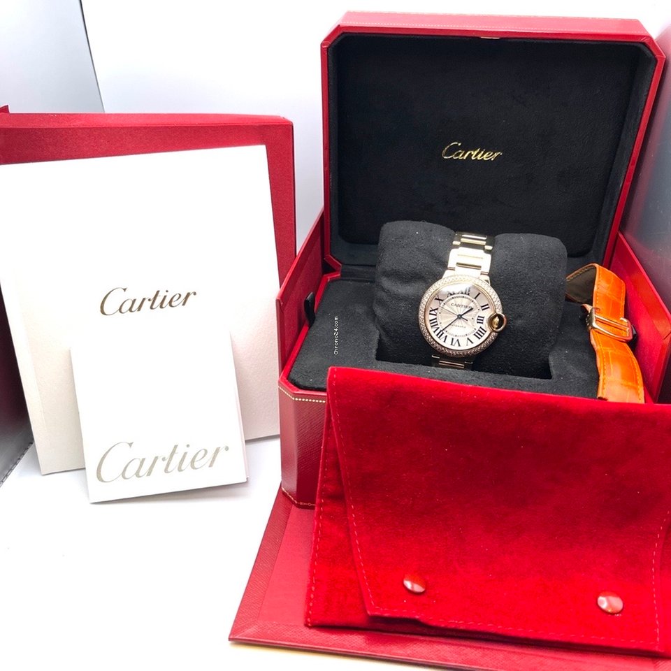 Cartier Ballon Bleu 36mm Womens watch Automatic Yellow gold we900451 7