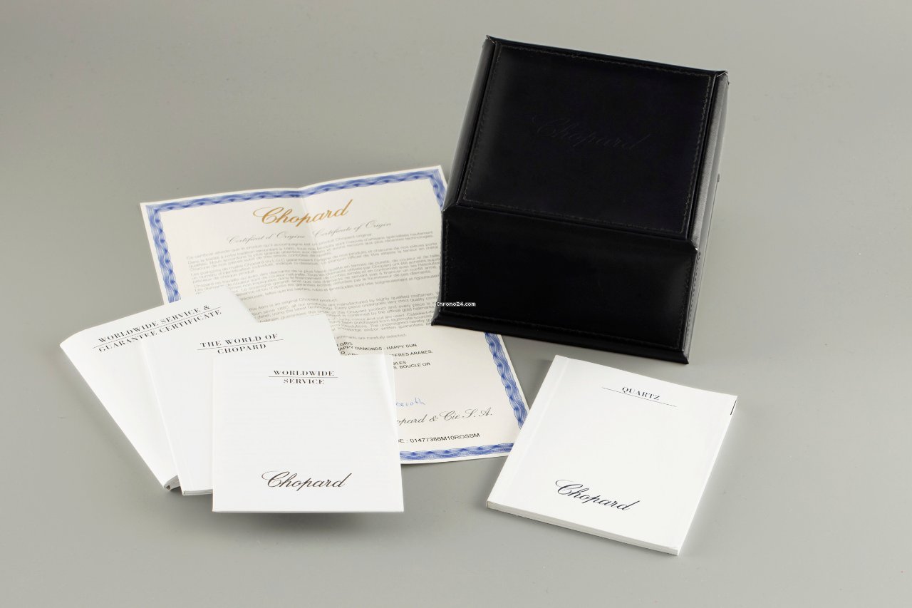 Chopard Happy Diamonds Mens watch Unisex Quartz White gold 207469-1004 7