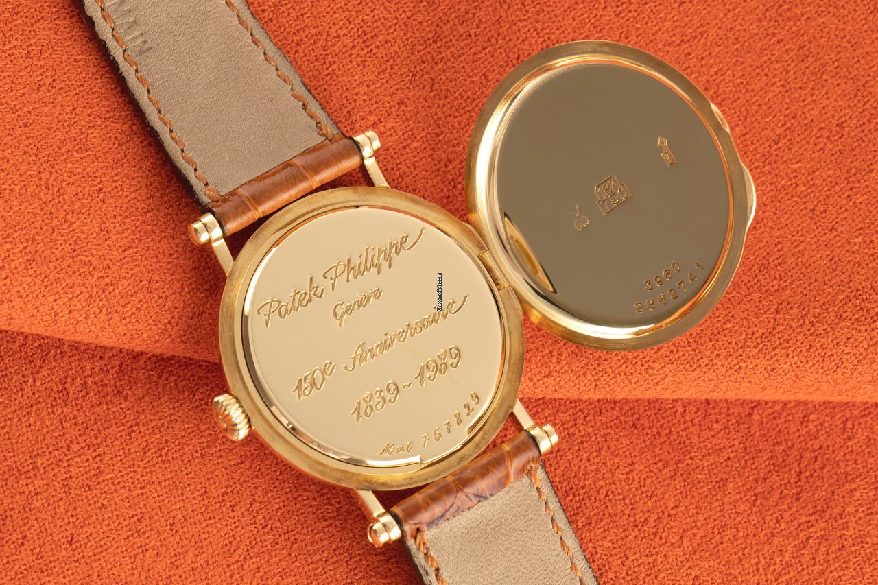 Patek Philippe Calatrava Mens watch Unisex Manual winding Yellow gold 3960 7