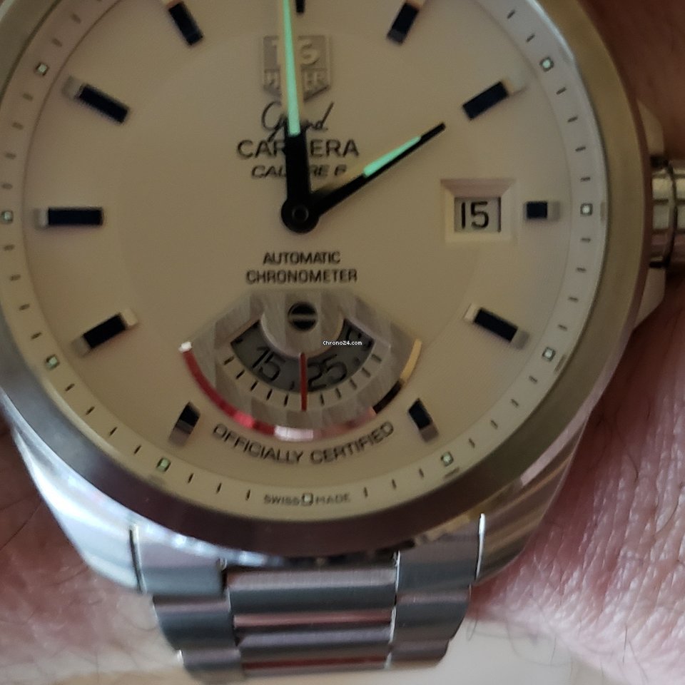 TAG Heuer Grand Carrera Mens watch Unisex Automatic Steel WAV511B.BA0900 7