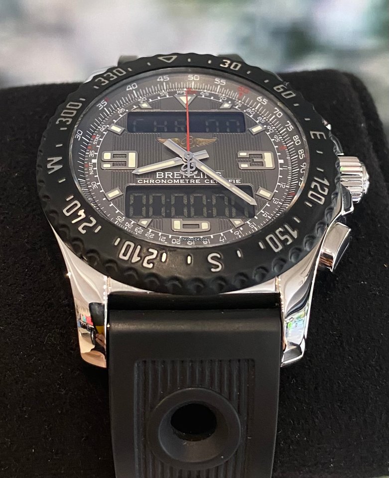 Breitling Airwolf Mens watch Unisex Quartz Steel A78364 7