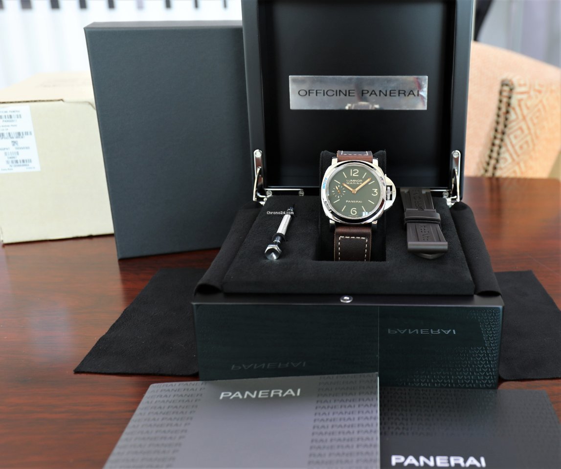 Panerai Mens watch Unisex Manual winding Steel PAM 00911 7