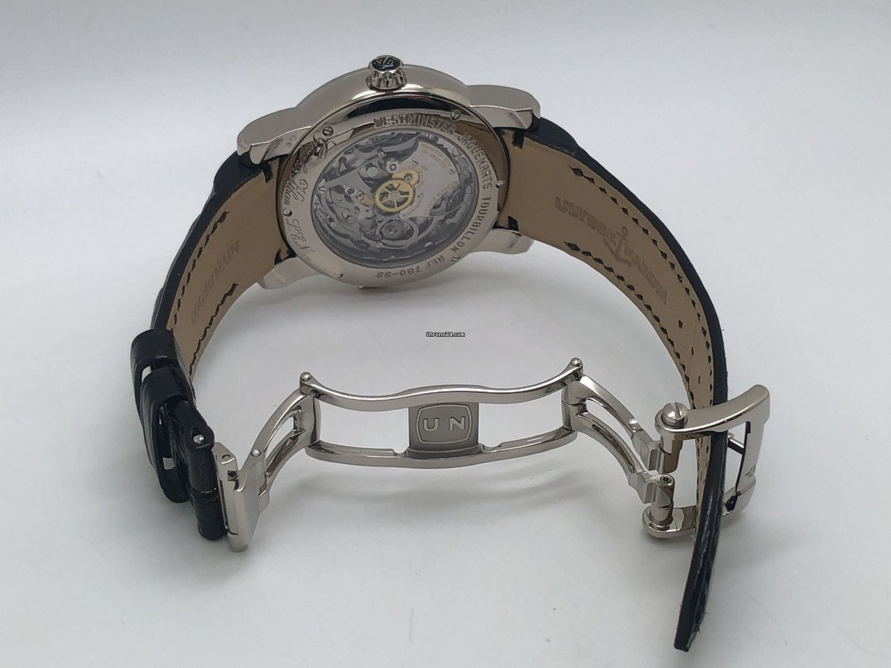 Ulysse Nardin Genghis Khan Mens watch Unisex Manual winding White gold 780-88 7