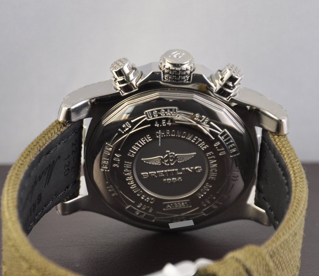 Breitling Avenger II Mens watch Unisex Automatic Steel A1338111 F564 7