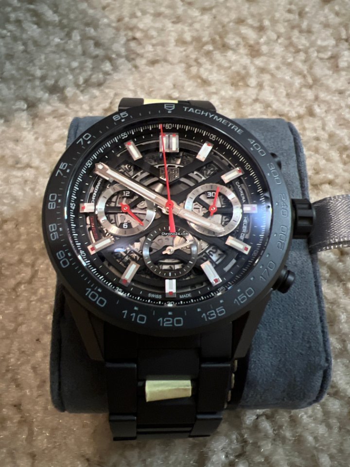 TAG Heuer Carrera Mens watch Unisex Automatic Ceramic CBG2A90.BH0653 7