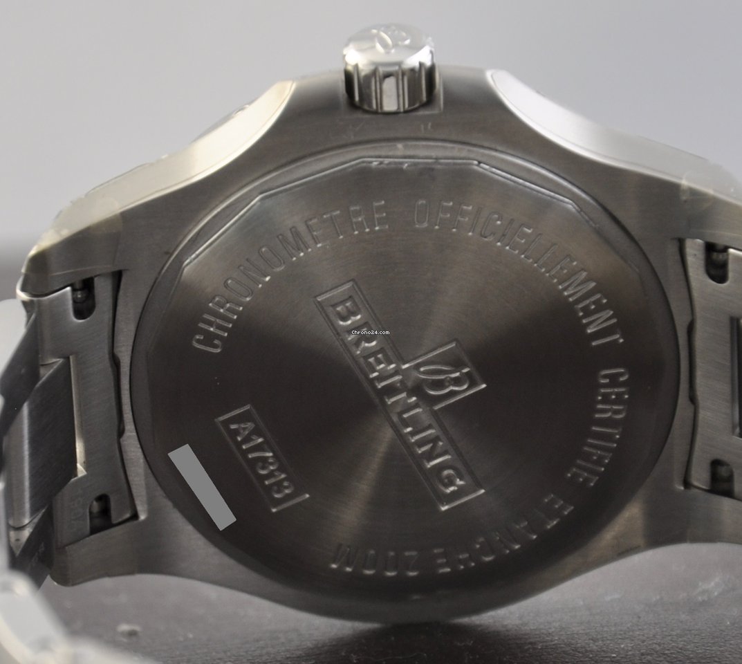 Breitling Chronomat Colt Mens watch Unisex Automatic Steel A17313101G1A1 7