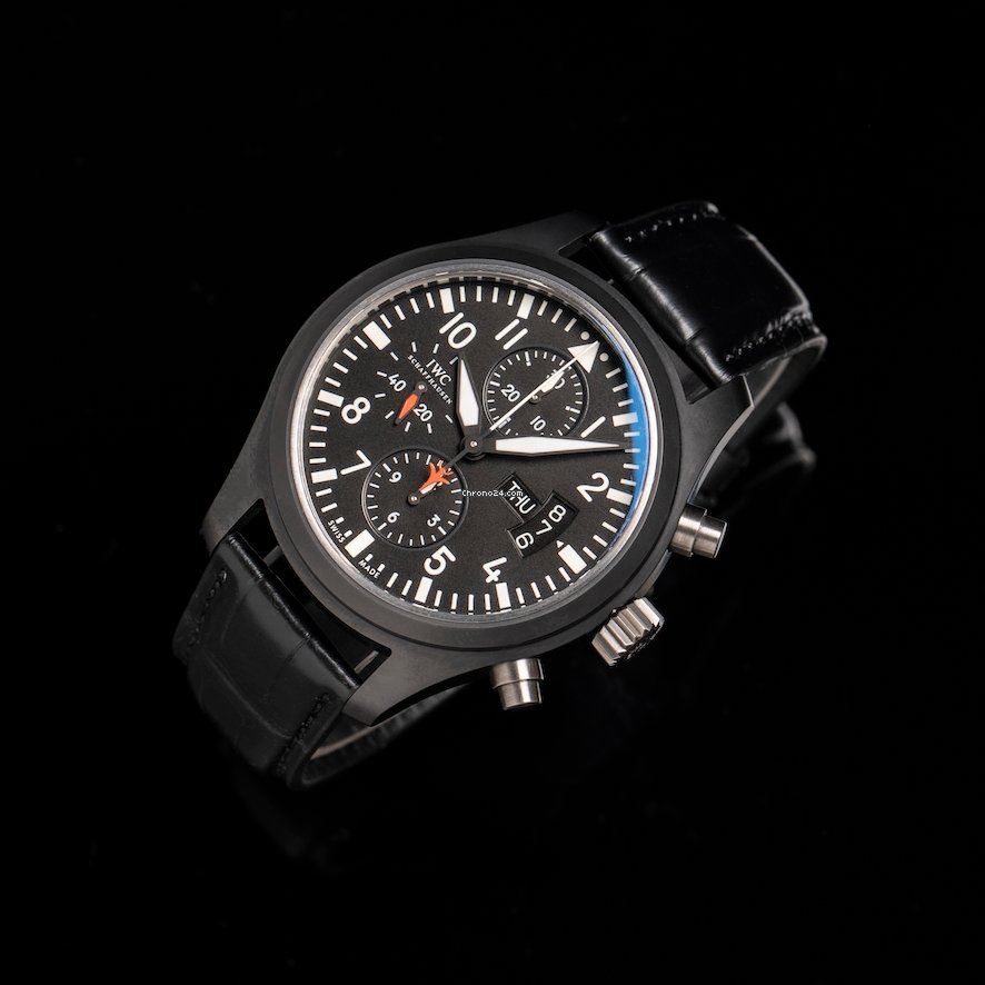 IWC Pilot Chronograph Top Gun Mens watch Unisex Automatic Ceramic IW378901 7