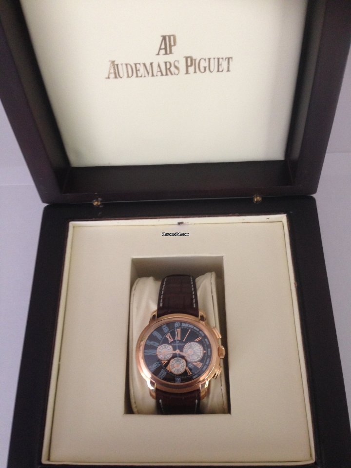 Audemars Piguet Millenary Chronograph Mens watch Unisex Automatic Rose gold 26145OR.OO.D095CR.01 7